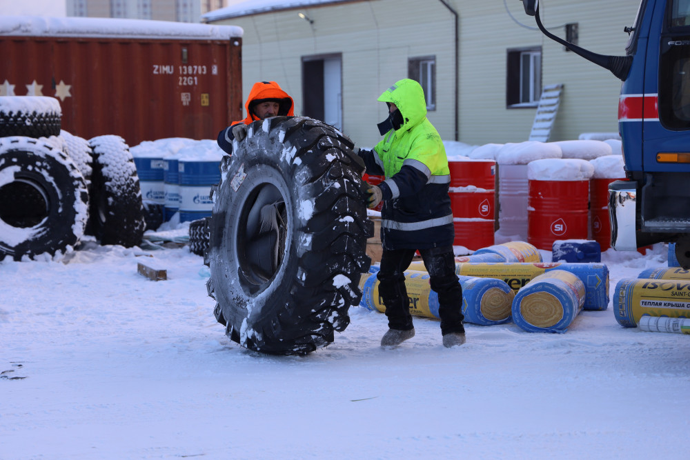 Новая ценная поставка для дорожных участков КП "Дороги Арктики"