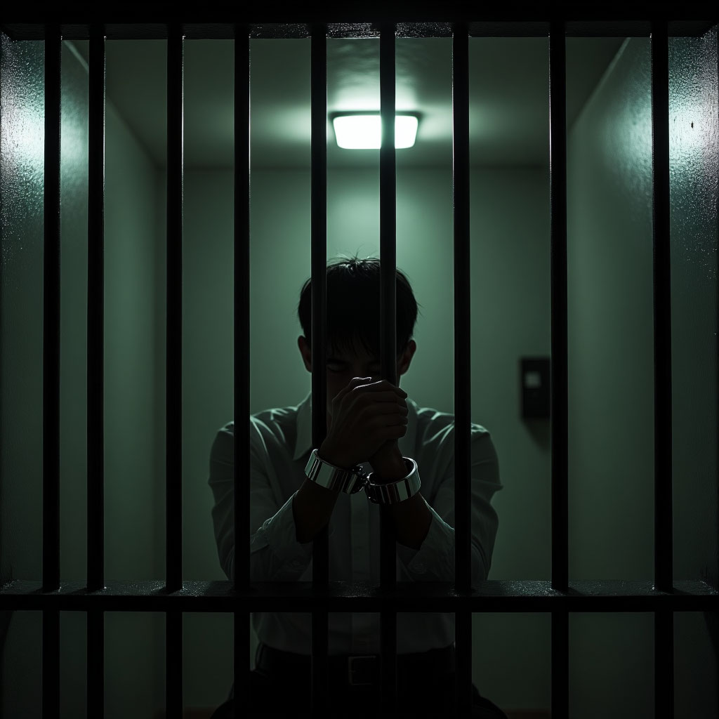 Влепила пощечину в ходе застолья, попала на 10 суток ареста