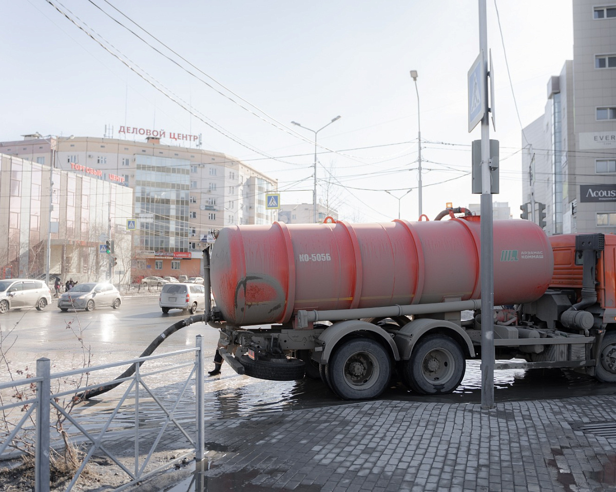 Пропуск талых вод – приоритет работы городских служб Якутска - Арктикпост