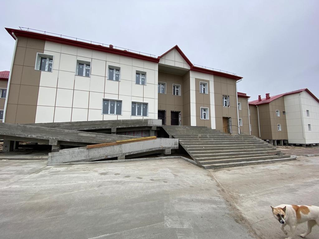 Новый больничный комплекс в Вилюйске готов на 65% Новый больничный комплекс в Вилюйске готов на 65%