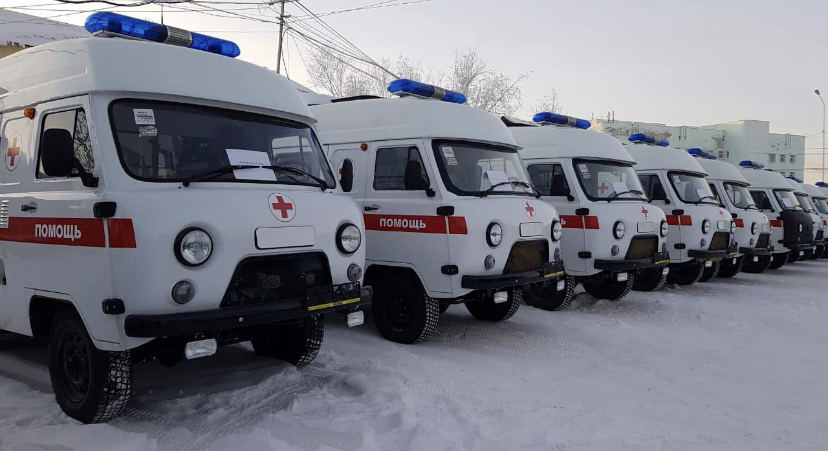 В Якутию прибыли 18 новых «карет скорой помощи» В Якутию прибыли 18 новых «карет скорой помощи»