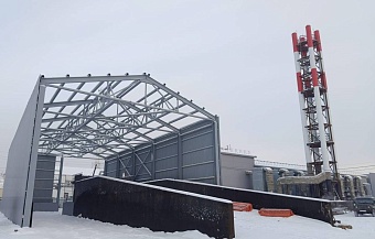 В Усть-Алданском улусе продолжается строительство крупного теплоснабжающего объекта