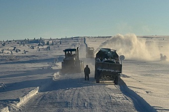 Работы по расчистке дорог в Устьянье идут полным ходом