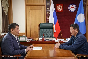 Спикер Ил Тумена Алексей Еремеев провел личный прием граждан