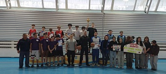 В честь Дня защитника Отечества алданские  учащиеся железнодорожных классов провели турнир по стритболу