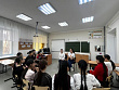 Үүнэр көлүөнэ тыйаатырын артыысара гимназия үөрэнээччилэригэр маастар-кылаас ыыттылар